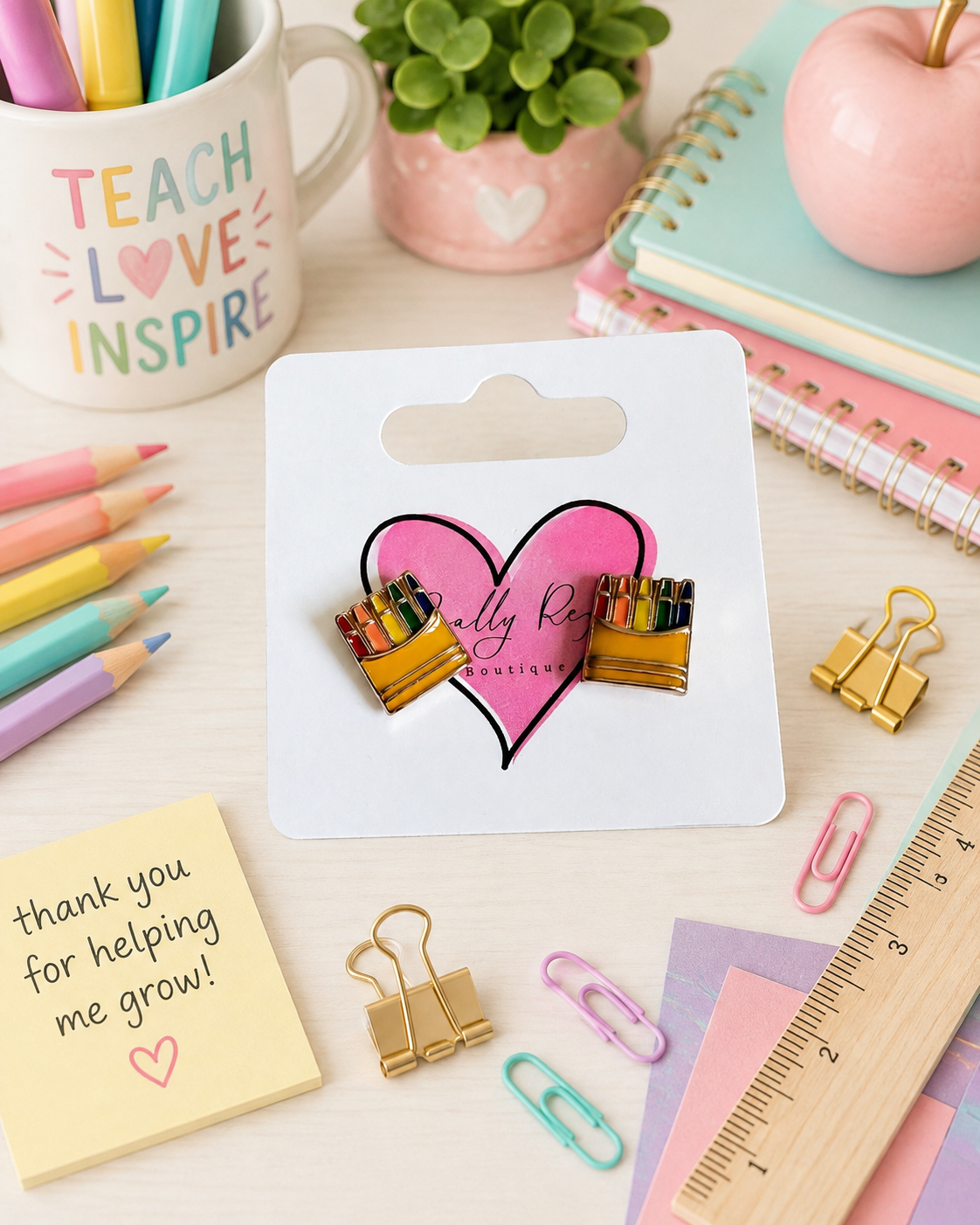 Crayon Studs