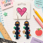 Space Hopscotch Earrings