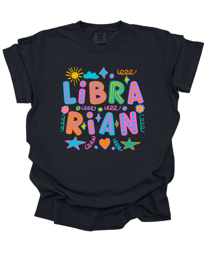 School Staff Doodle Tee