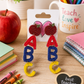 Beaded ABC Earrings