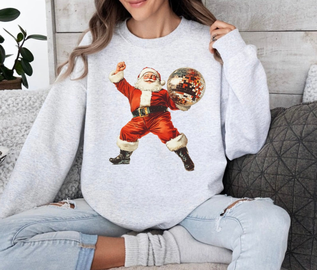 Disco Santa Sweatshirt