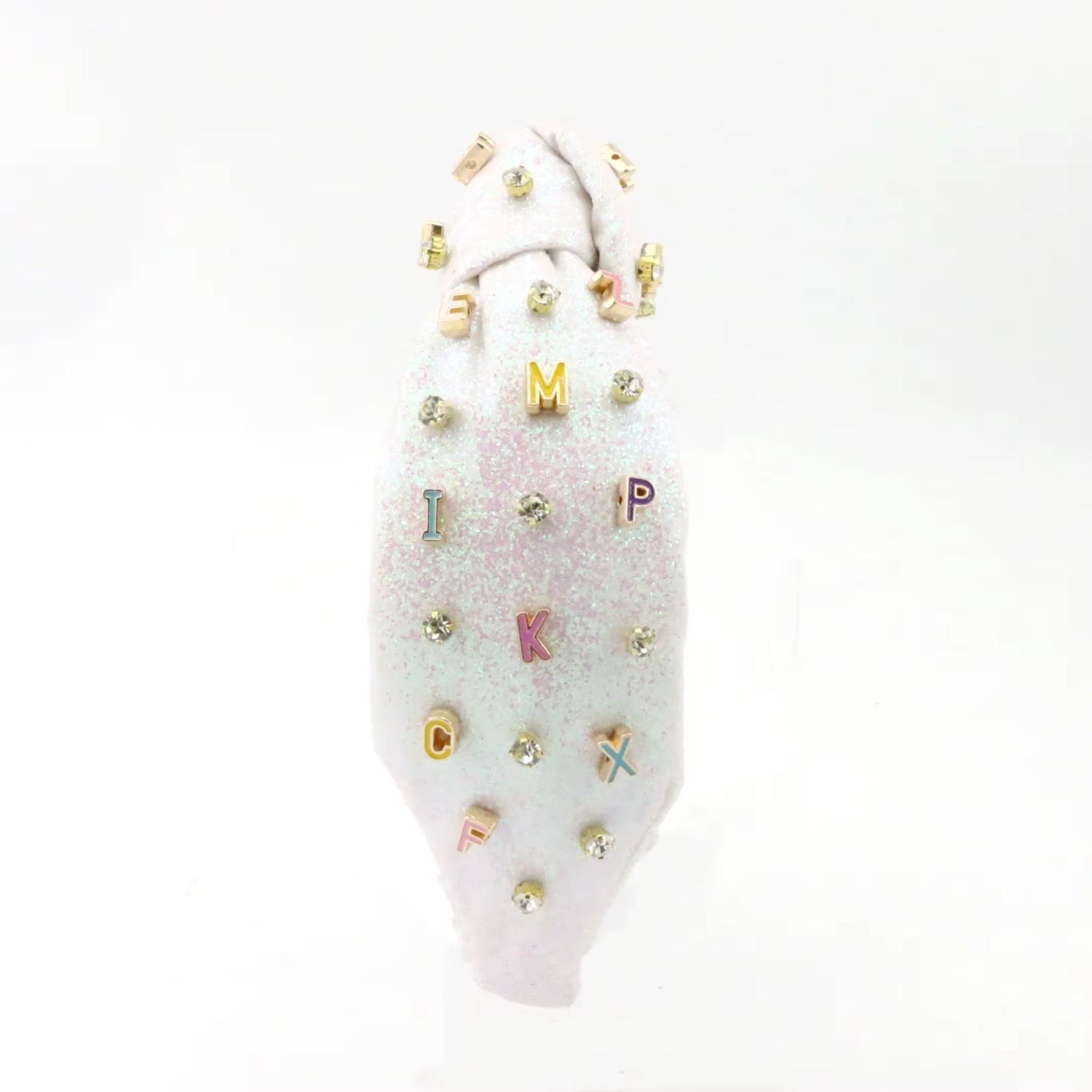 Glitter Alphabet Headband
