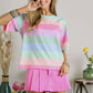 Pastel Striped Tee