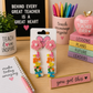 Beaded Teacher Floral Earrings