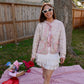 Pink Coquette Quilted Jacket