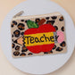 Beaded Leopard Teacher Coin Purse