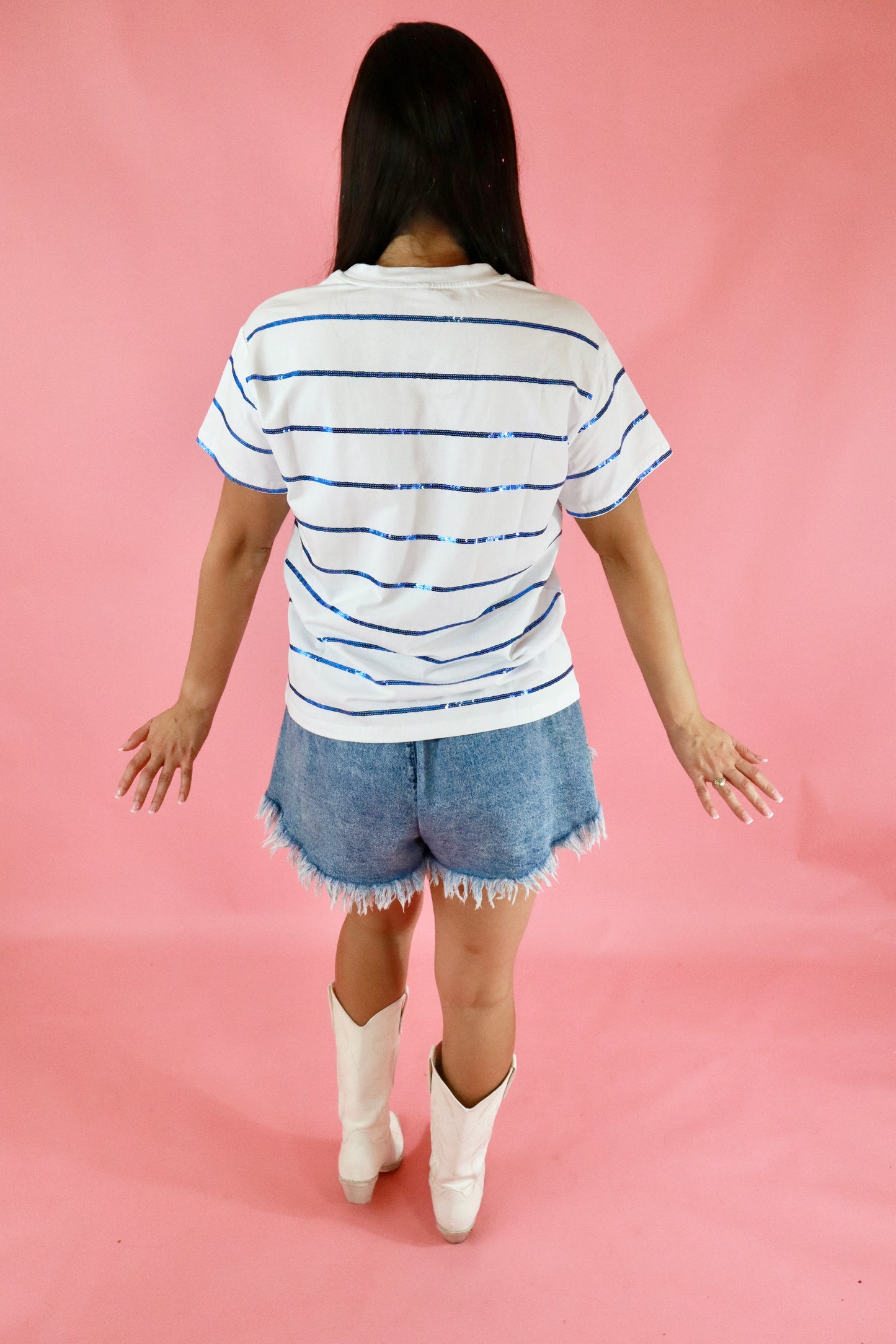 Sequin Notebook Paper Shirt