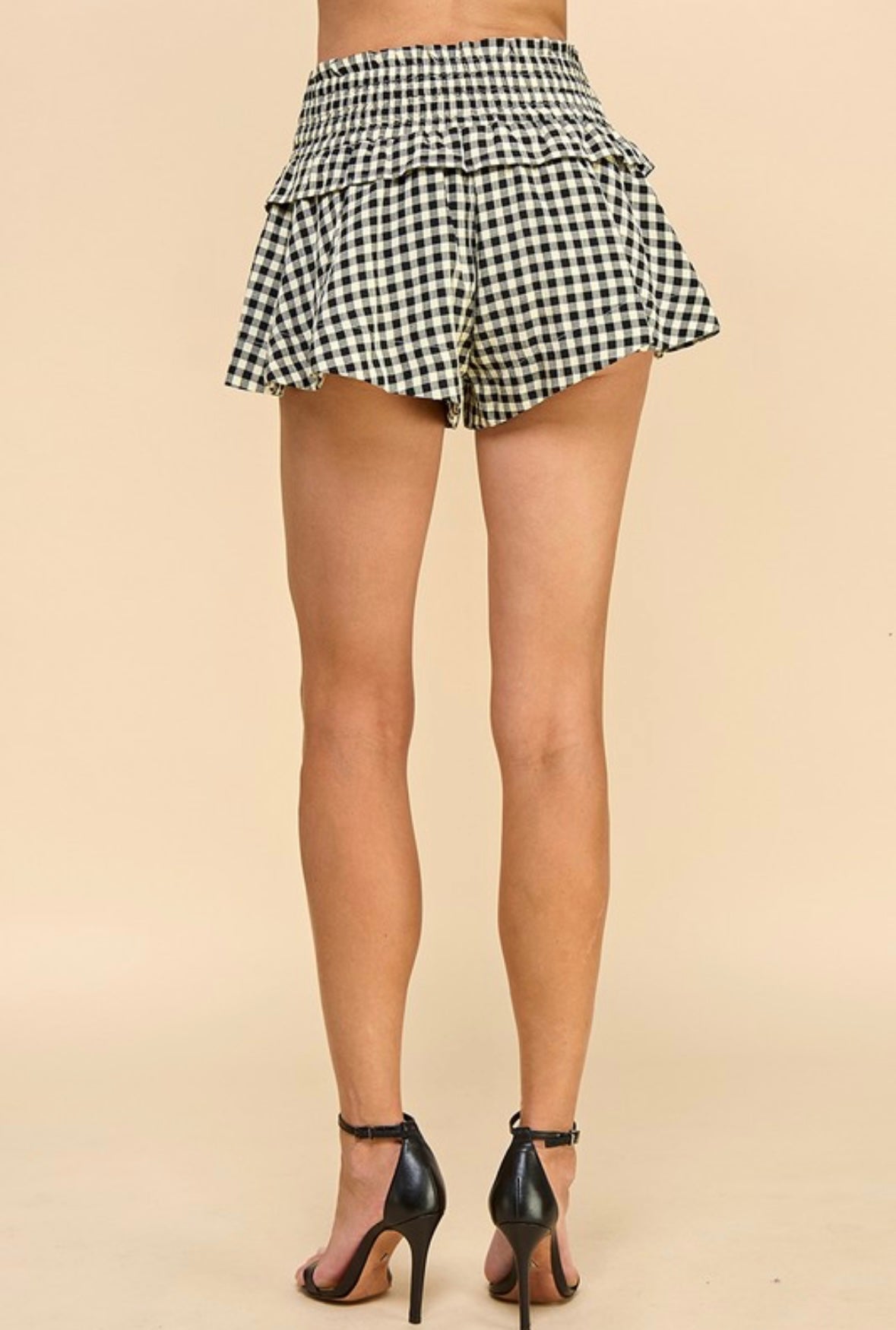 Plaid Short Set