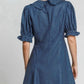 Navy Polka Dot Dress