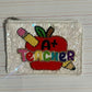 Sequin A+ Teacher Coin Purse