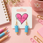 Colored Pencil Earrings