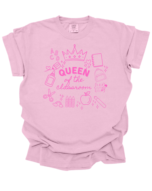 Queen of the Classroom Tee