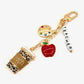 Teach Coffee Charm Keychain