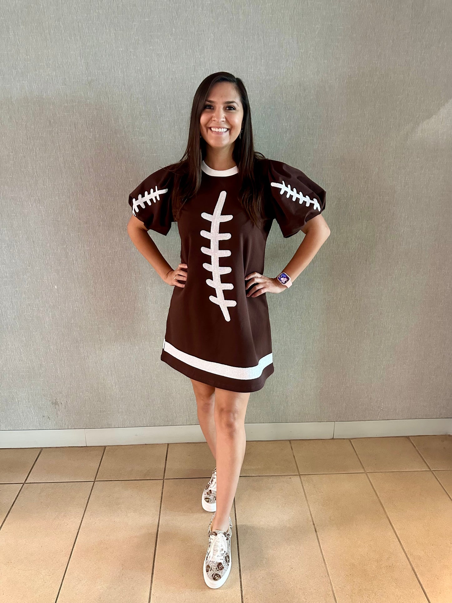 Sequin Football Dress
