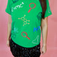 Sequin Science Top