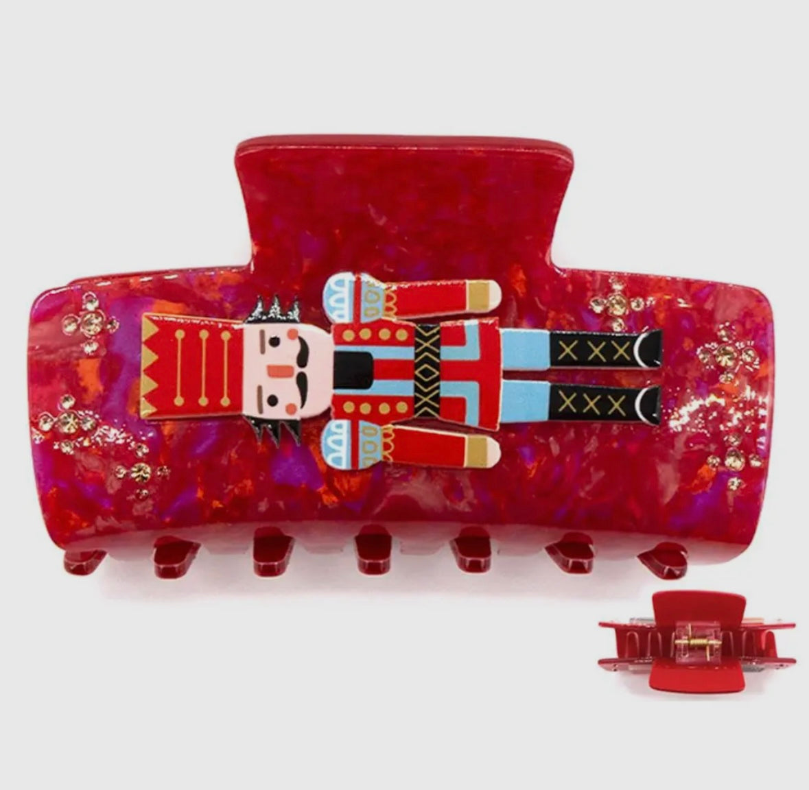 Nutcracker Hair Clip