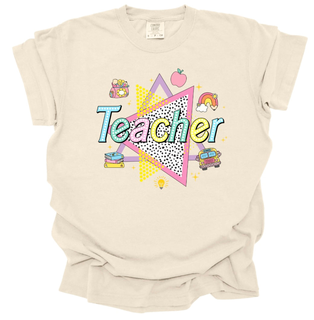 Retro Teacher Graphic Tee