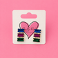 Rectangle Rhinestone Earrings