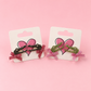 Rhinestone Alligator Studs