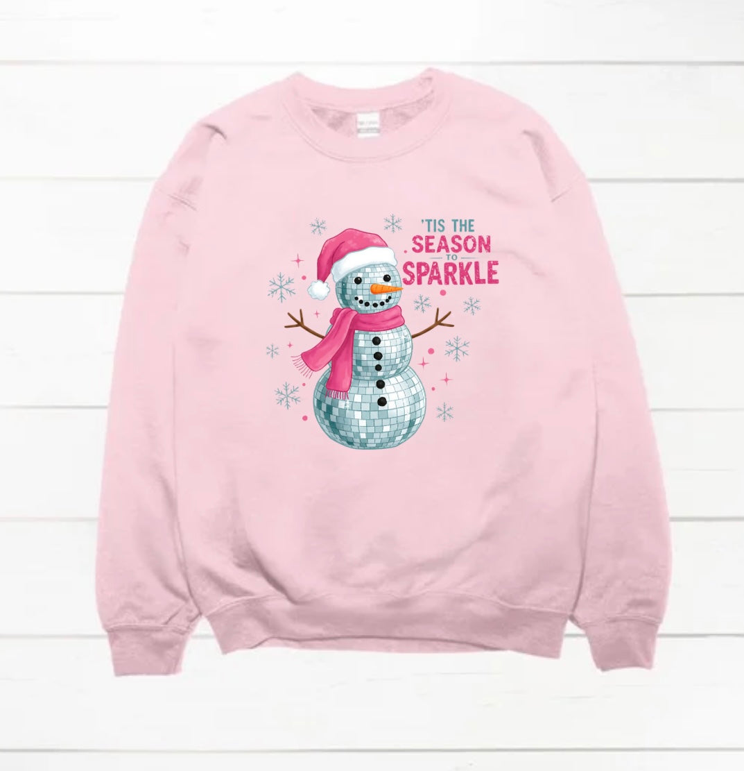 Disco Snowman Sweatshirt