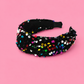 Multi Color Sequin Knot Headband