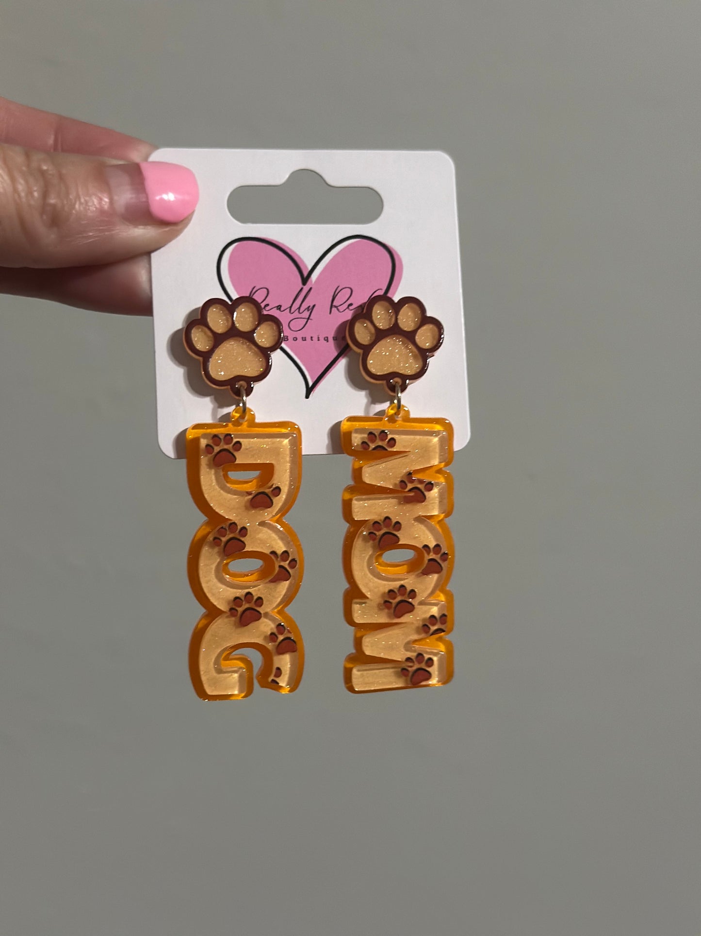 Dog Mom Earrings