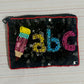 Sequin ABC Coin Purse