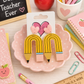Pencil Arch Earrings