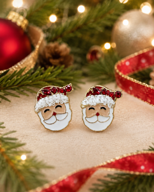 Santa Stud Earrings