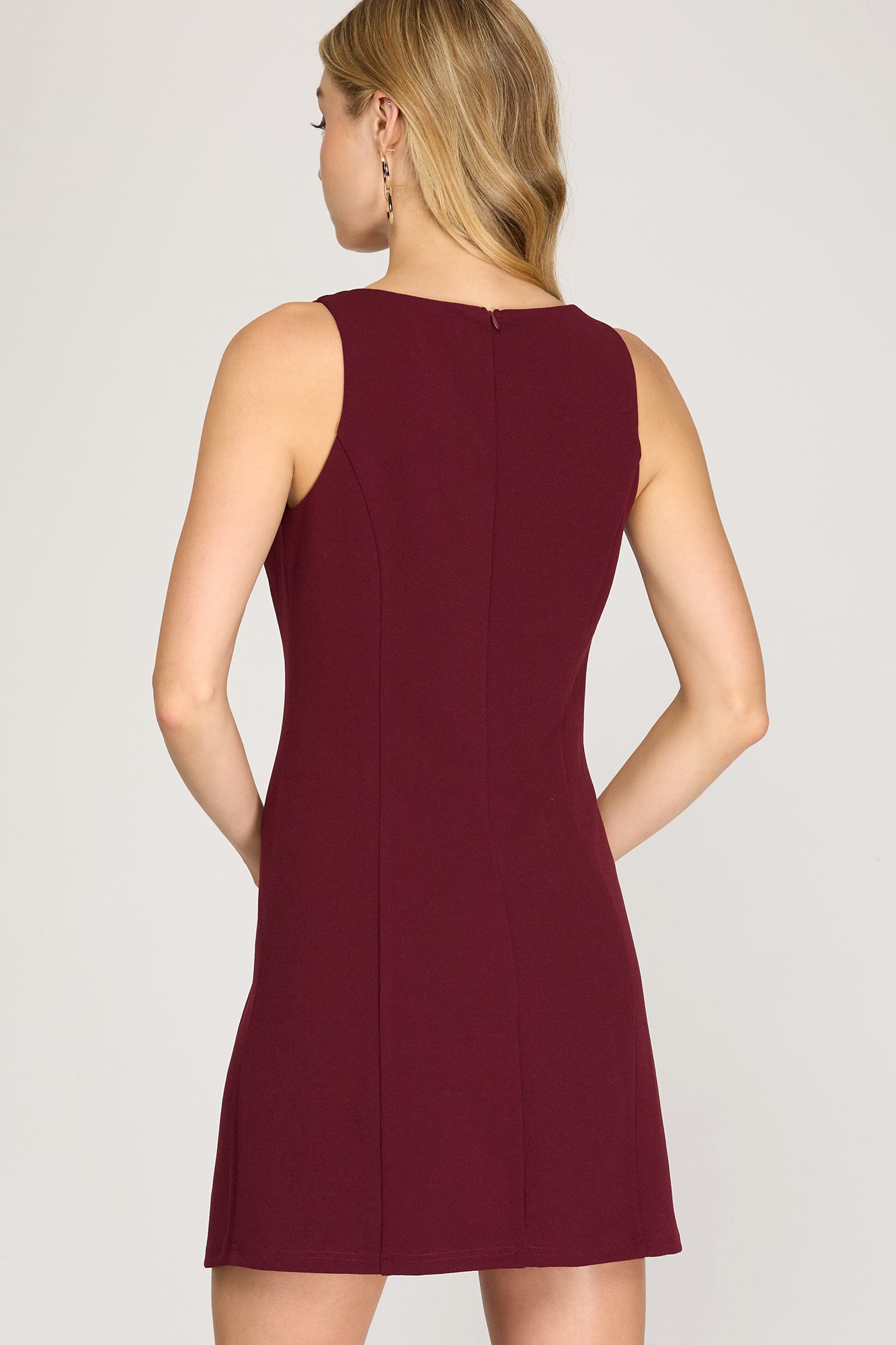 Maroon Tank Dress