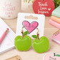Green Apple Earrings