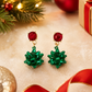 Christmas Gift Bow Earrings