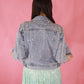 Pearled Denim Jacket