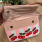Beaded Cherry Purse