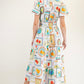 Fruit Midi Dress