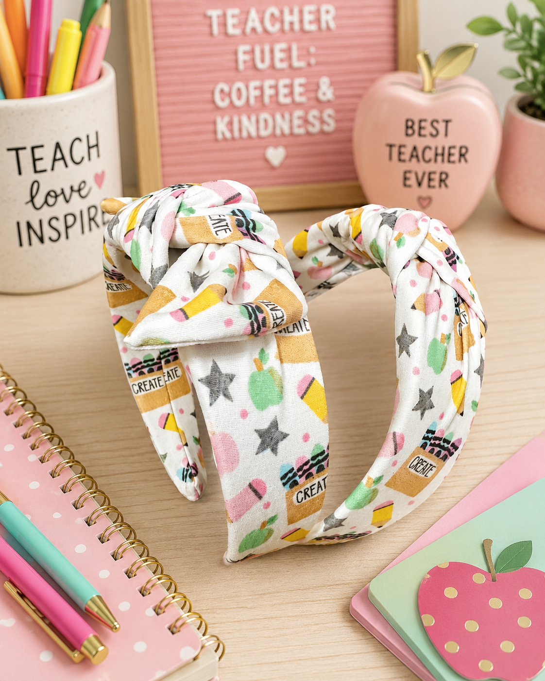 Crayon and Pencil Headband