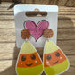 Happy Candy Corn Earrings