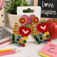 Beaded Supplies Love Earrings
