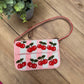Beaded Cherry Purse