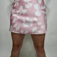 Pink Satin Bow Skirt