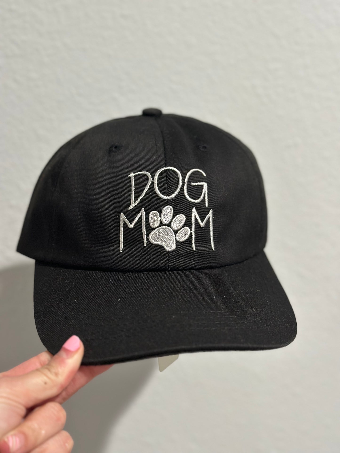 Embroidered Dog Mom Hat