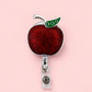 Glitter Apple Badge Reel