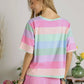 Pastel Striped Tee