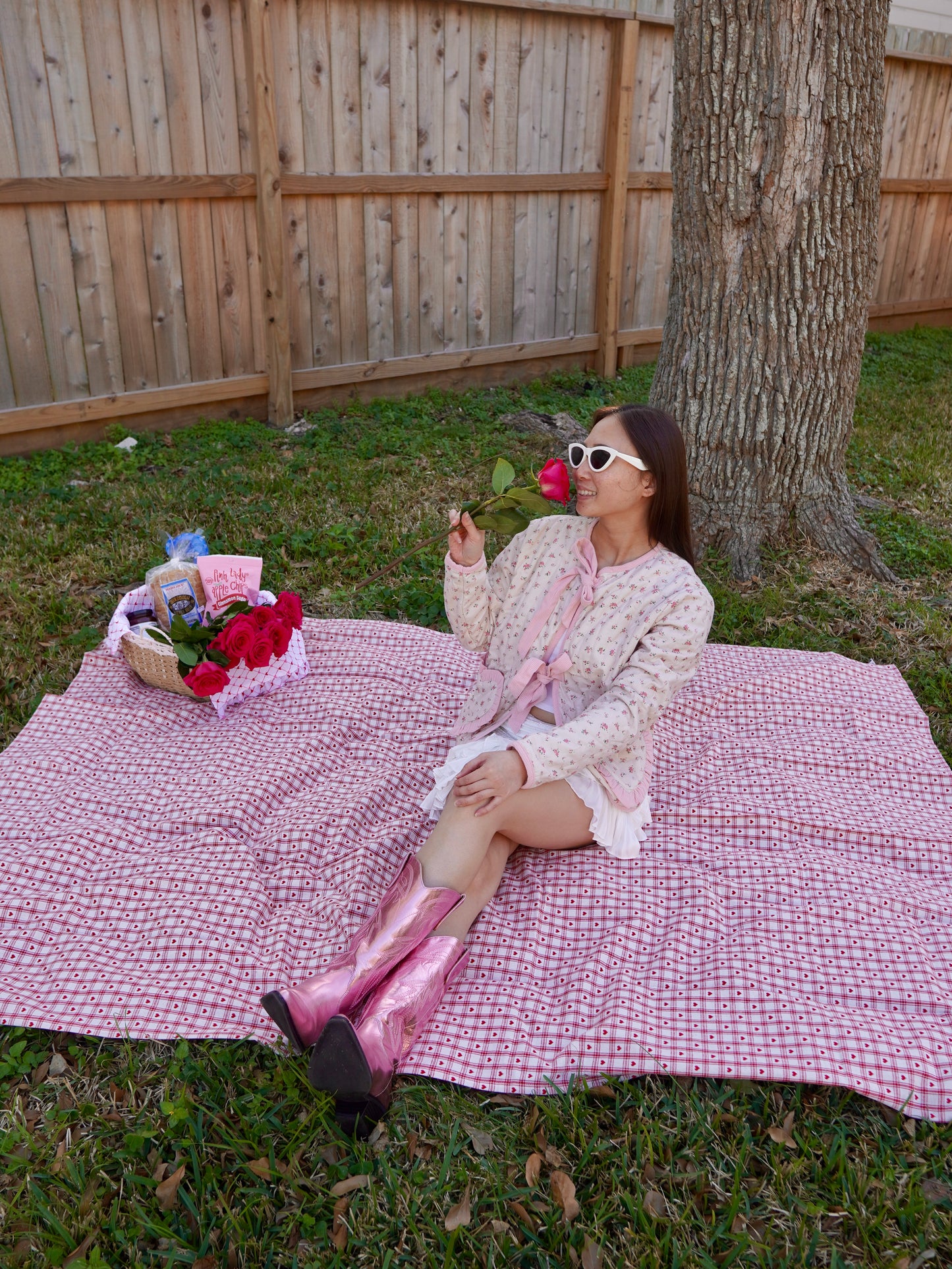 Pink Coquette Quilted Jacket