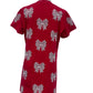 *PREORDER* Sequin Candy Cane Bow Dress