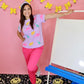 Sequin Dinosaur Top