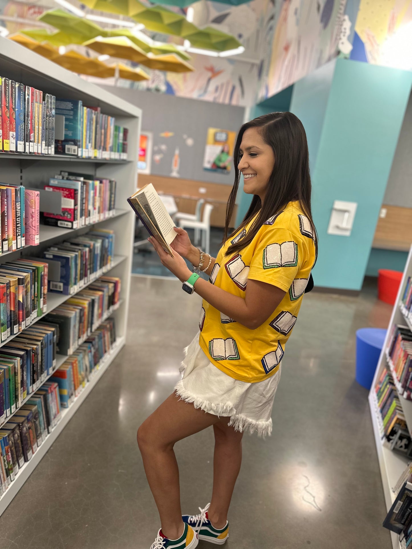 Sequin Book Shirt