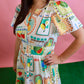 Fruit Midi Dress