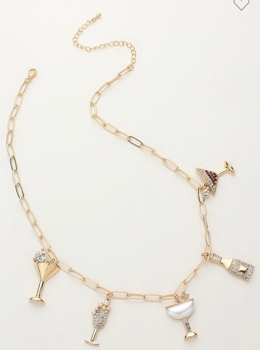 Happy Hour Chain Necklace