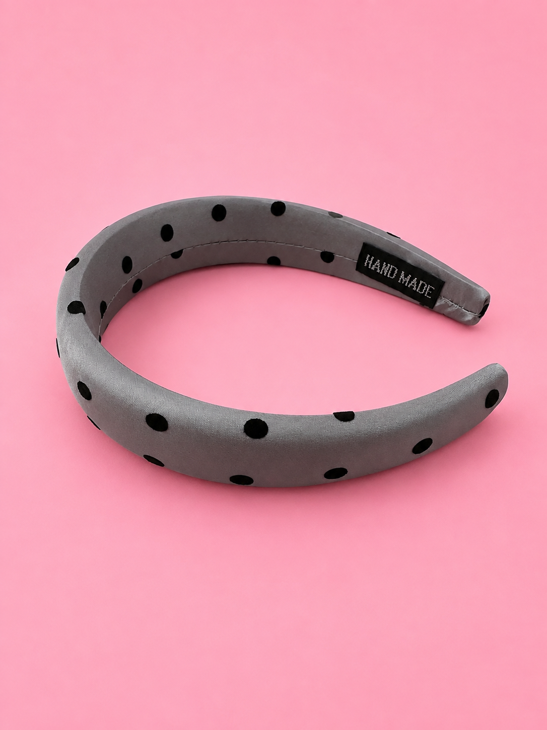 Satin Polka Dot Headband